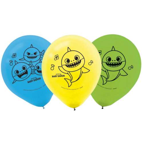 Baby Shark Balloon - Click Image to Close